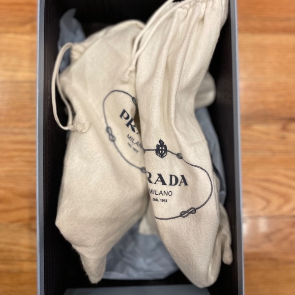 Red Flower Prada Heels - Picture 6 of 7